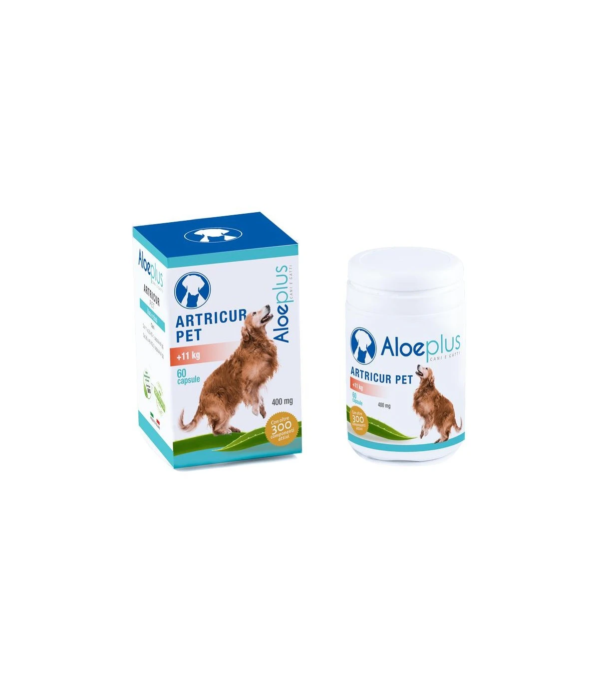 Aloeplus Artricur Pet Cane +11 Kg 60 Capsule 1 Aloeplus Artricur Pet Cane +11 Kg 60 Capsule