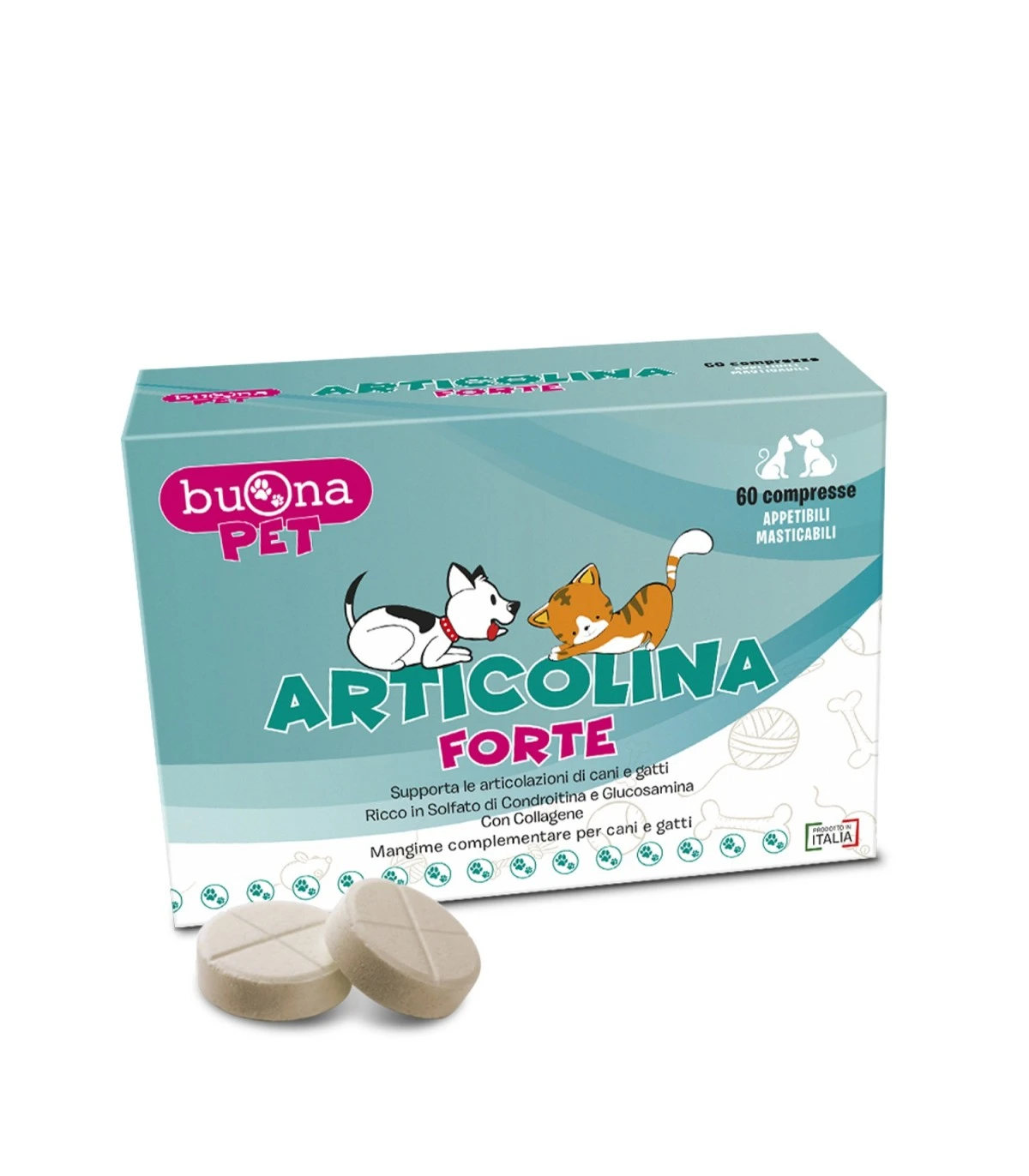 Buona Pet Articolina Forte 60 Compresse 1 Buona Pet Articolina Forte 60 Compresse