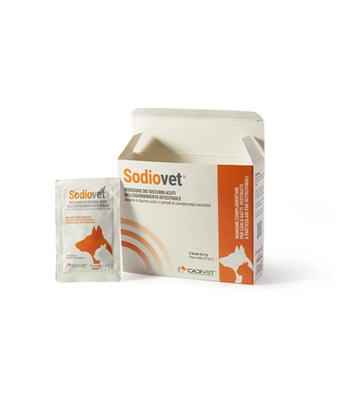 Cadivet Sodiovet 8 Buste 4 Gr 2 Cadivet Sodiovet 8 Buste 4 Gr - immagine 2