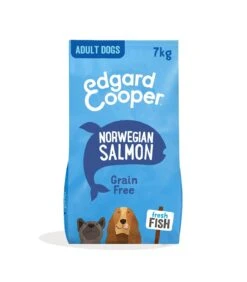 Edgard & Cooper Adult Carne Fresca Di Salmone Norvegese Senza Cereali 7 Kg
