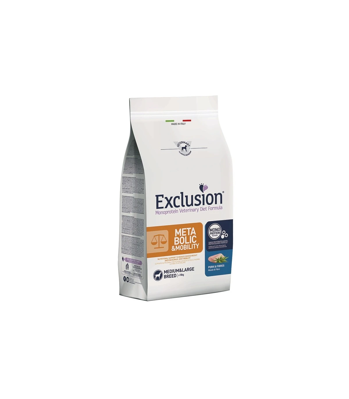 Exclusion Diet Formula Metabolic & Mobility Maiale E Fibre Medium Large 2 Kg 1 Exclusion Diet Formula Metabolic & Mobility Maiale E Fibre Medium Large 2 Kg