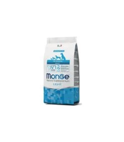 Monge Cane Light All Breeds Salmone E Riso 2,5 Kg