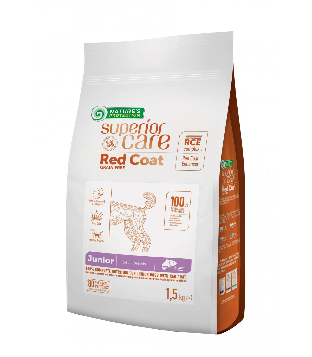 Nature's Protection Superior Care Junior Red Coat Small 1,5 Kg 1 Nature's Protection Superior Care Junior Red Coat Small 1,5 Kg