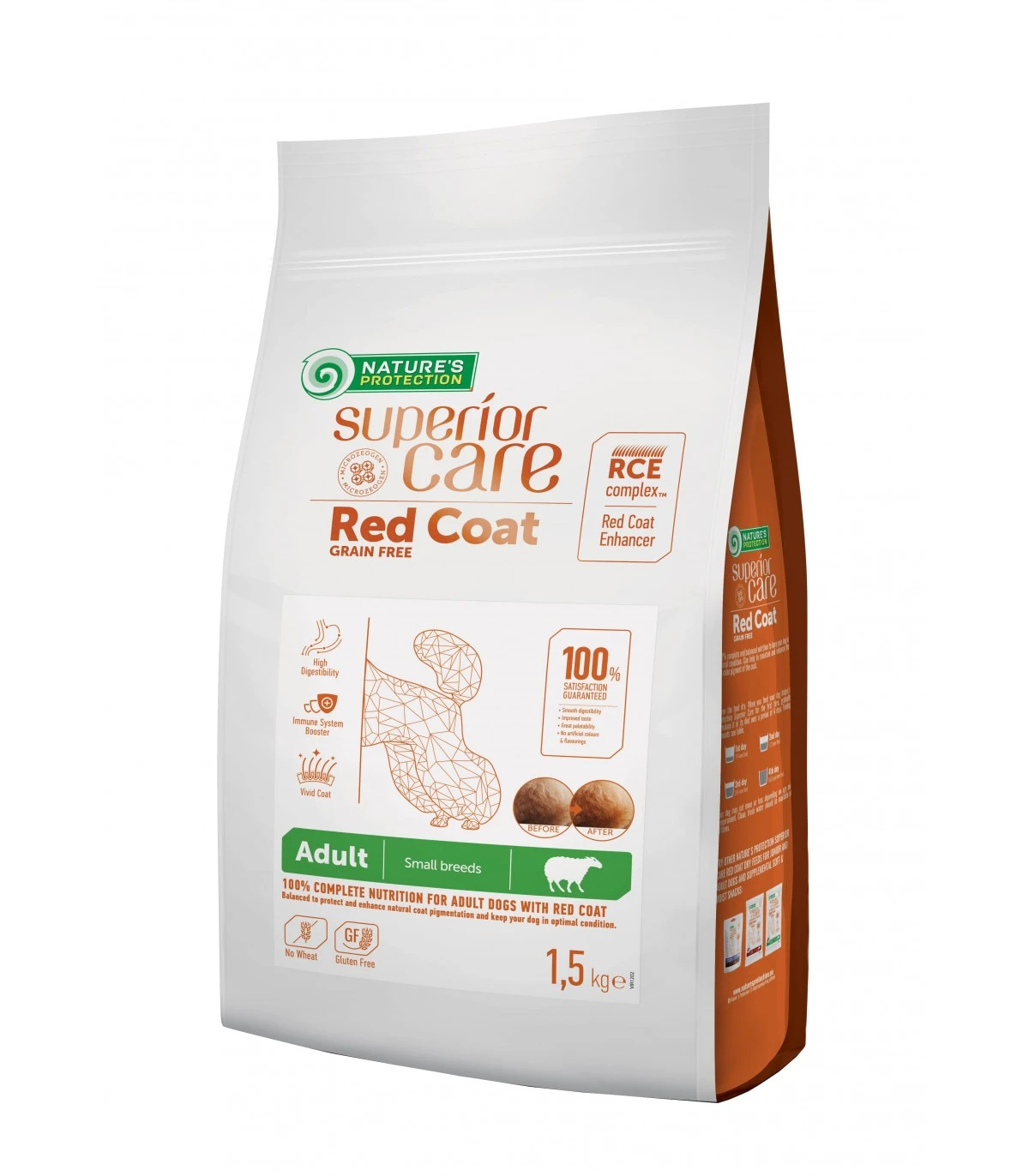 Nature's Protection Superior Care Red Coat Small Agnello 1,5 Kg 1 Nature's Protection Superior Care Red Coat Small Agnello 1,5 Kg
