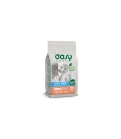 Oasy Cane Puppy & Junior One Protein Medium & Large Salmone 2,5 Kg
