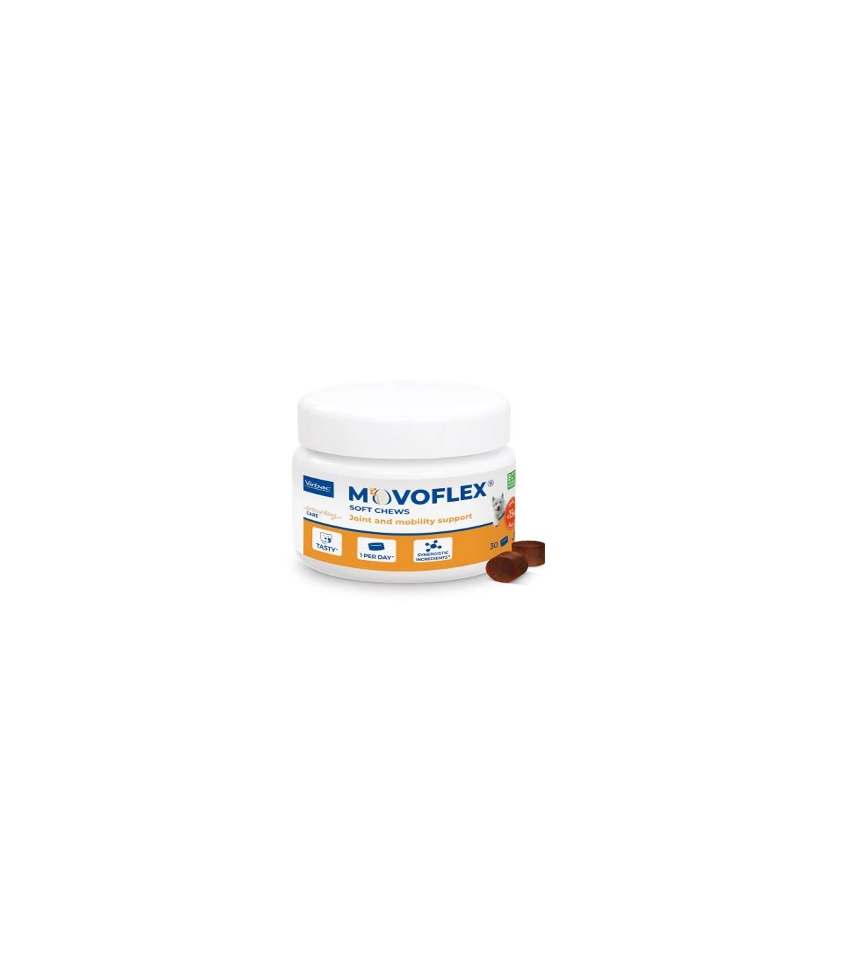 Virbac Movoflex Small 30 Compresse Masticabili 1 Virbac Movoflex Small 30 Compresse Masticabili
